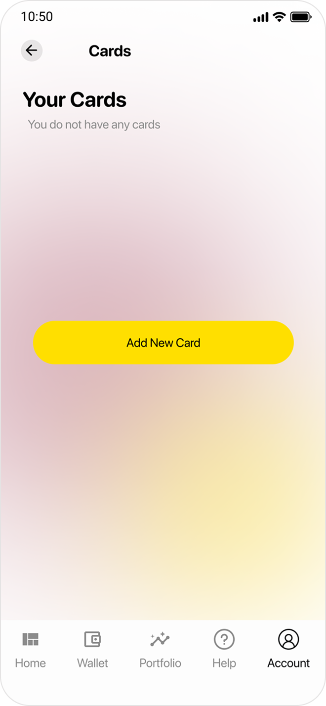 Empty cards
